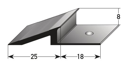 Rampenanstoß 8 mm