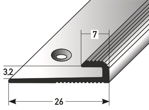 Einschubprofil 3 mm
