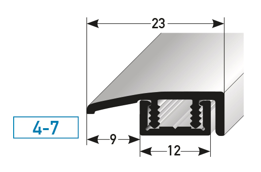 MINI-APL-KLICK 4-7mm ABS