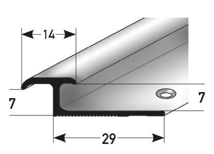 Doppeleinschub 14x7 geb.