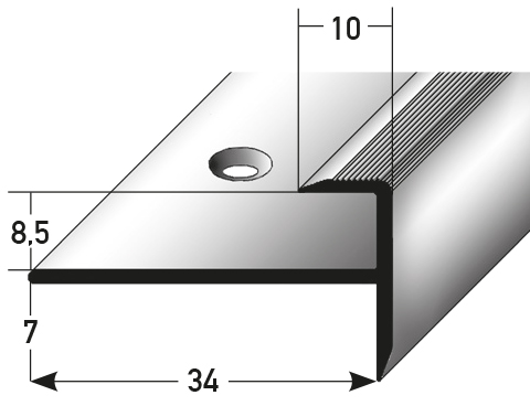 Einschub 8,5 mm mit Nase