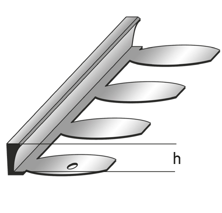 flexibles Fliesenprofil/Trennschiene
