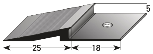 Rampenanstoß 5 mm