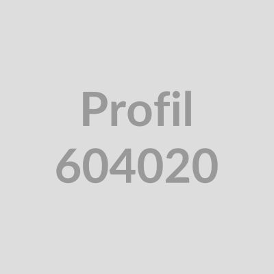 Einschubprofil mit Nase 11 x 40 x 10 x 1,5 mm