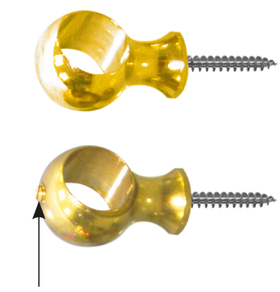Kugelöse 16 mm gedreht